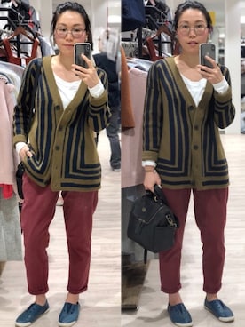 「Solvil et Titusのアイテム」を使った、Yukki Liさん（レディース・158cm）の春コーディネート