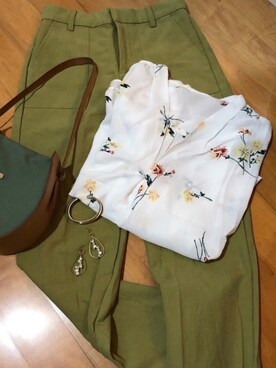 「me（ミイ）のアイテム（シューズ）」を使った、Yukki Liさん（レディース・158cm）の夏コーディネート