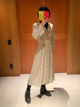 「プチフォーマル」｜みーたんさん（レディース・166cm）の冬コーディネート
