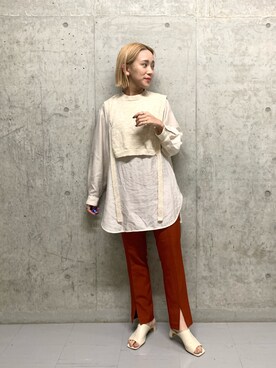 Uiさん（レディース・158cm）の春コーディネート