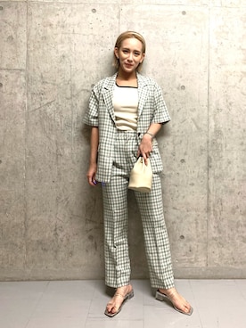 Uiさん（レディース・158cm）の春コーディネート