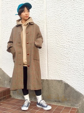 Dot＆Stripes CHILDWOMANさん（レディース・153cm）の冬コーディネート