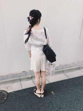 saneさん（レディース・156cm）の夏コーディネート