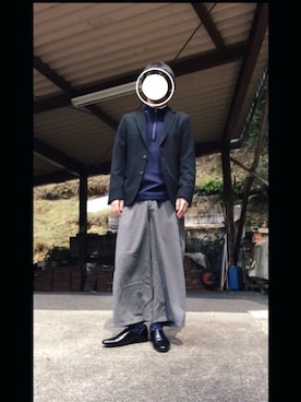 「MID by MIDWEST（ミッド バイ ミッドウエスト）のアイテム」を使った、ゆーーうさん（メンズ・171cm）の春コーディネート
