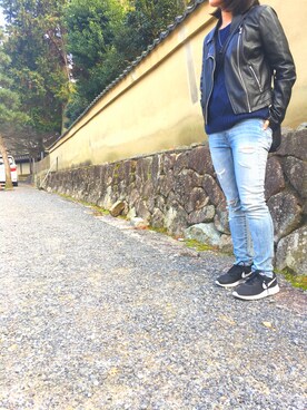 Manaさん（レディース・156cm）の冬コーディネート