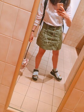 PAMU.さん（レディース・158cm）の春コーディネート