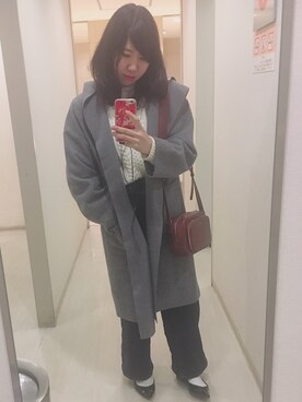 PAMU.さん（レディース・158cm）の冬コーディネート