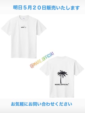 「MARE（マーレ）のアイテム」を使った、H&Aさん（メンズ・175cm）の春コーディネート