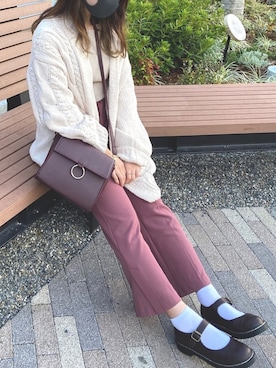 加藤彩乃さん（レディース・157cm）の秋コーディネート