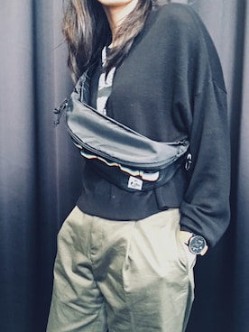 「H&M（エイチ・アンド・エム）のアイテム（その他アウター）」を使った、Valさん（レディース・168cm）の春コーディネート