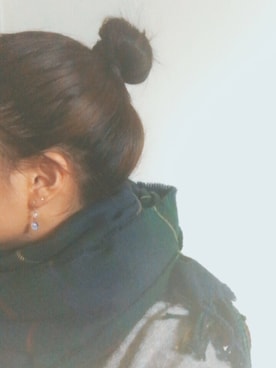 「SPINNS（スピンズ）のアイテム（マフラー）」を使った、KONaさん（レディース・164cm）の秋コーディネート