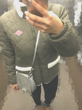「Laundry（ランドリー）のアイテム（ブルゾン）」を使った、KONaさん（レディース・164cm）の冬コーディネート
