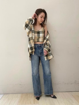 「でにむ」｜「アイテム（パンプス）」を使った、MISATOさん（レディース・157cm）の春コーディネート