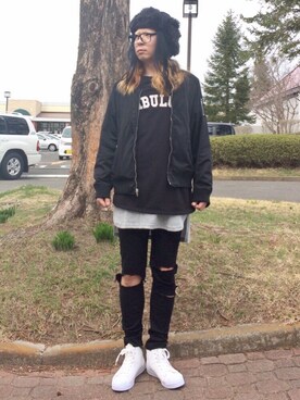 Keisuke Valentineさん(メンズ・174cm)の春コーディネート