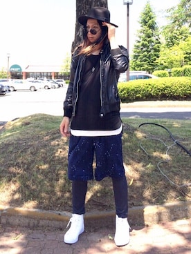 Keisuke Valentineさん（メンズ・174cm）の夏コーディネート