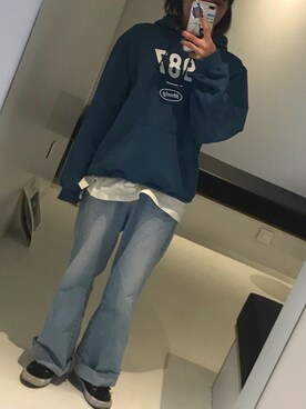 「87mm（87mm）のアイテム」を使った、마さん（レディース・155cm）の冬コーディネート