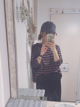 mon.さん（レディース・159cm）の秋コーディネート