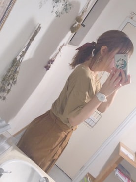 mon.さん（レディース・159cm）の秋コーディネート