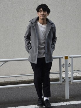 「MK MICHEL KLEIN HOMME （エムケーミッシェルクランオム）のアイテム」を使った、MK MICHEL KLEIN hommeさん（メンズ・175cm）の秋コーディネート
