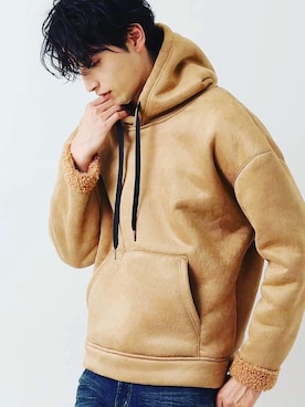 「MK MICHEL KLEIN HOMME （エムケーミッシェルクランオム）のアイテム」を使った、MK MICHEL KLEIN hommeさん（メンズ・175cm）の冬コーディネート