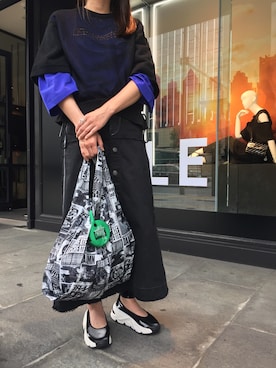 「DIESEL OSAKA」｜「アイテム（その他シューズ）」を使った、チョリさん（レディース・163cm）の夏コーディネート