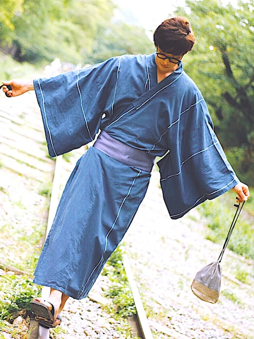 夏季和服的男性时尚穿搭总览(用户类型:一般用户,地区:日本/大阪 )