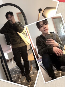 桜さん(メンズ・176cm)の春コーディネート