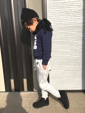 ryo-aoさん(キッズ・110cm)の冬コーディネート
