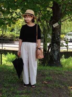 hoho𓆸さん（レディース・155cm）の夏コーディネート