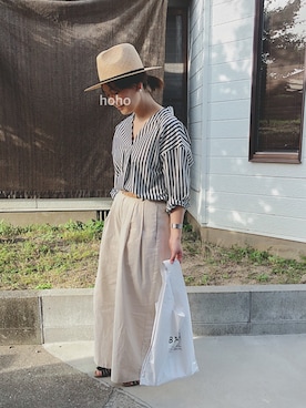 hoho𓆸さん（レディース・155cm）の春コーディネート