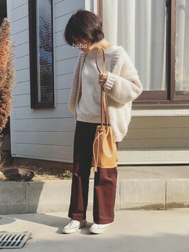 hoho𓆸さん（レディース・155cm）の冬コーディネート