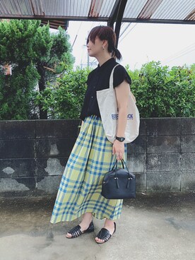 hoho𓆸さん（レディース・154cm）の夏コーディネート