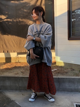hoho𓆸さん（レディース・154cm）の秋コーディネート