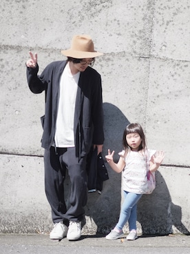 「impossible possibility（インポッシブルポッシビリティー）のアイテム」を使った、チョカオさん（メンズ・170cm）の春コーディネート
