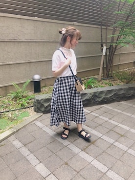 なぽんさん（レディース・150cm）の夏コーディネート