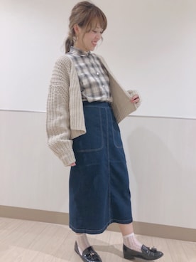 なぽんさん（レディース・150cm）の秋コーディネート