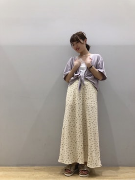 なぽんさん（レディース・150cm）の夏コーディネート