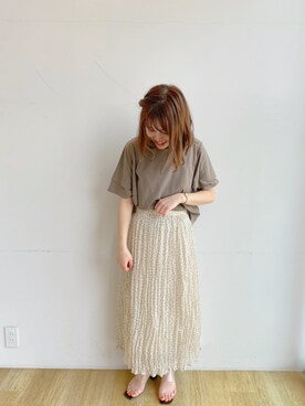 なぽんさん（レディース・150cm）の夏コーディネート