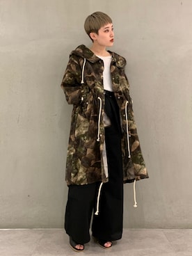 「VILLD（ヴィルド）のアイテム」を使った、Mio  Yamashitaさん（レディース・162cm）の春コーディネート