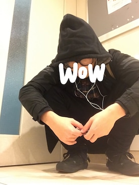 「アイテム（ブルゾン）」を使った、ながはらさん（メンズ・173cm・30代）の冬コーディネート