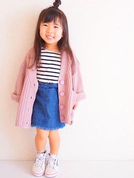 Ria♡さん（キッズ・100cm）の秋コーディネート
