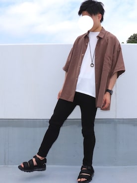 りょうすけさん（メンズ・164cm）の夏コーディネート