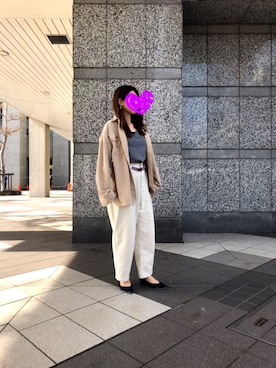 「犬と生活（イヌトセイカツ）のアイテム」を使った、Ayn_1D*さん（レディース・164cm）の秋コーディネート