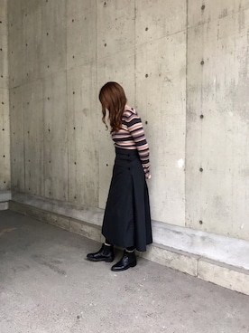 「ivory court（アイボリーコート）のアイテム」を使った、Ayn_1D*さん（レディース・164cm）の冬コーディネート