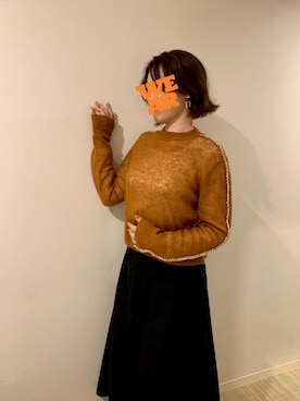 「ivory court（アイボリーコート）のアイテム」を使った、Ayn_1D*さん（レディース・165cm）の秋コーディネート