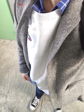 「Manhattan Portage」｜「アイテム（シャツ/ブラウス）」を使った、nさん（レディース・167cm）の冬コーディネート