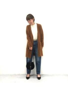 「LAKOLE（ラコレ）のアイテム（パンプス）」を使った、LAKOLE WOMENSさん（レディース・160cm）の秋コーディネート