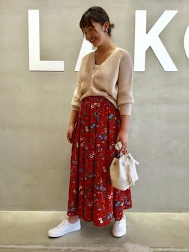 LAKOLE WOMENSさん（レディース・165cm）の春コーディネート