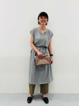 「LAKOLE（ラコレ）のアイテム（その他シューズ）」を使った、LAKOLE WOMENSさん（レディース・160cm）の夏コーディネート