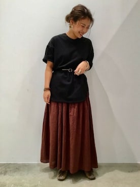 「LAKOLE（ラコレ）のアイテム（その他シューズ）」を使った、LAKOLE WOMENSさん（レディース・156cm）の夏コーディネート